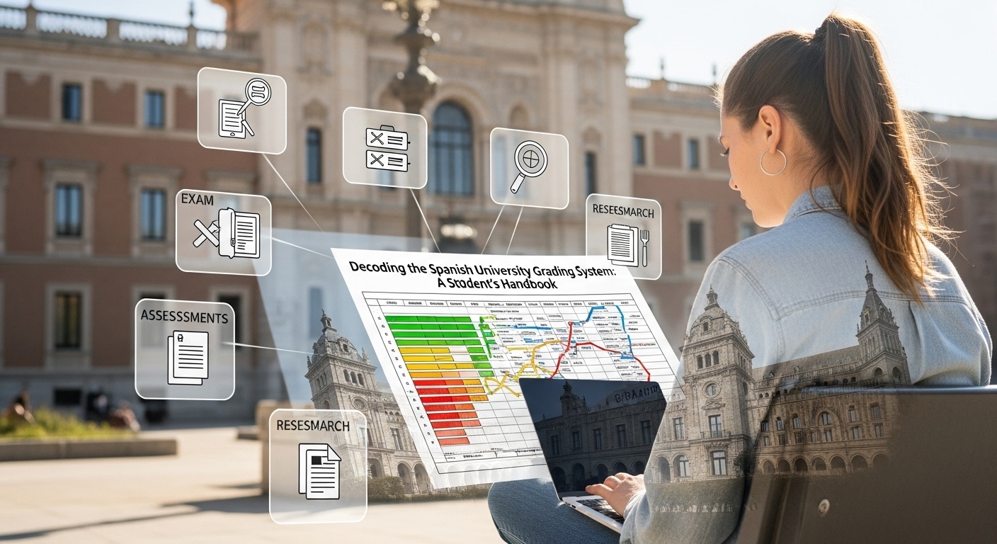 Decoding the Spanish University Grading System: A Student's Handbook illustration