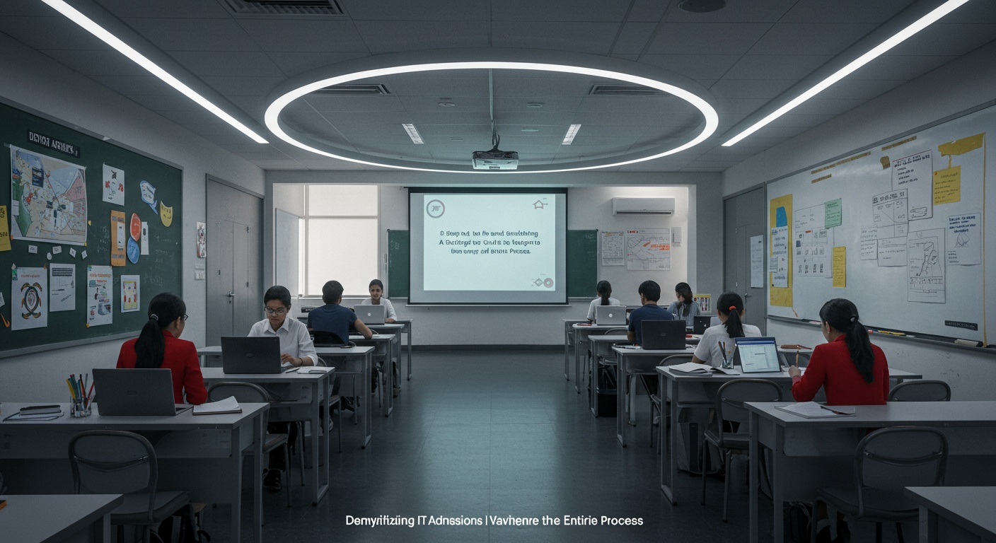 Demystifying IIT Admissions: A Step-by-Step Guide to Navigating the Entire Process illustration
