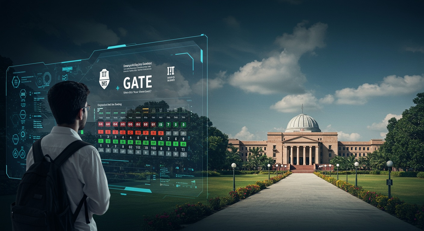 Demystifying IIT Admissions: What GATE Score Guarantees Your Dream Seat? illustration