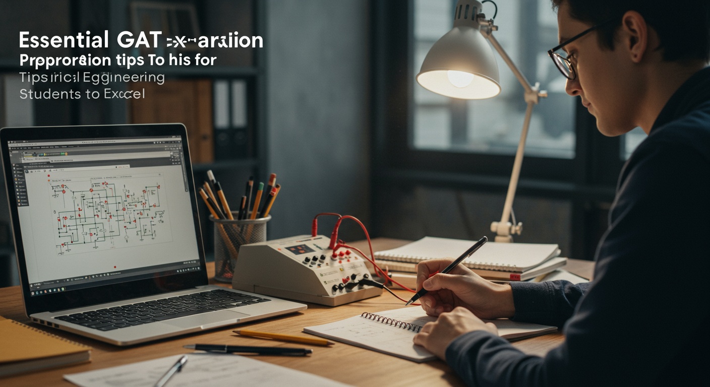 Essential GATE Exam Preparation Tips for Electrical Engineering Students to Excel illustration