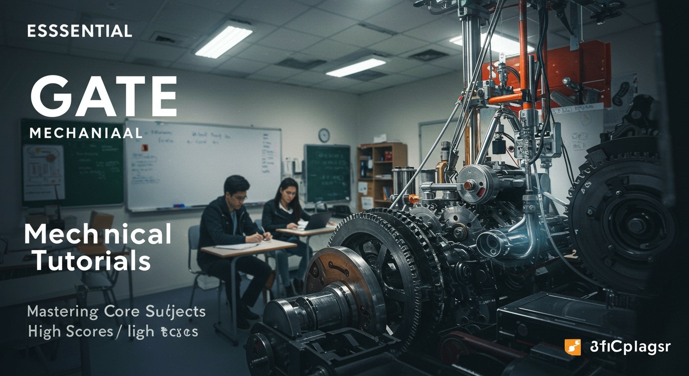 Essential GATE Mechanical Tutorials: Mastering Core Subjects for High Scores illustration
