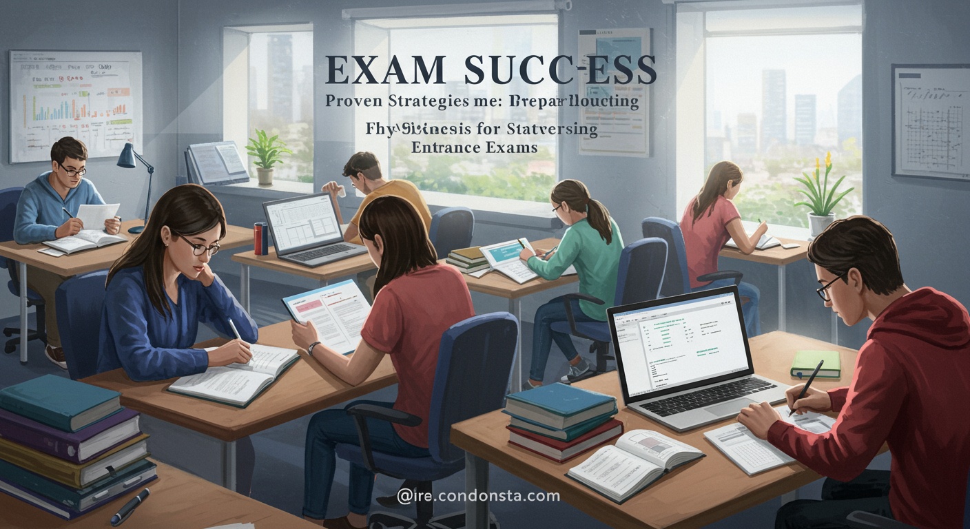 Exam Success: Proven Strategies for Preparing for State University Entrance Exams illustration
