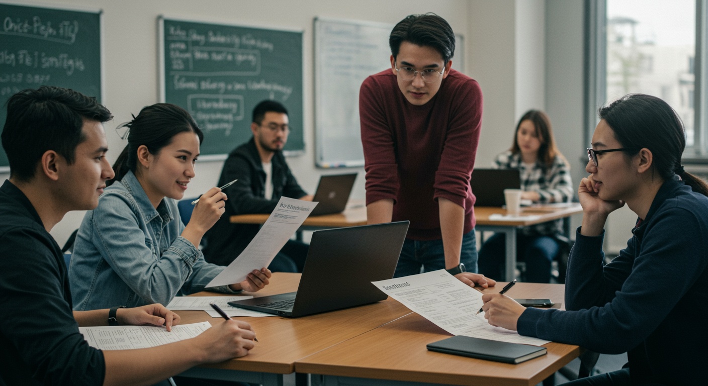 Fair Admissions: Ethical Dilemmas in University Funding and Scholarships illustration