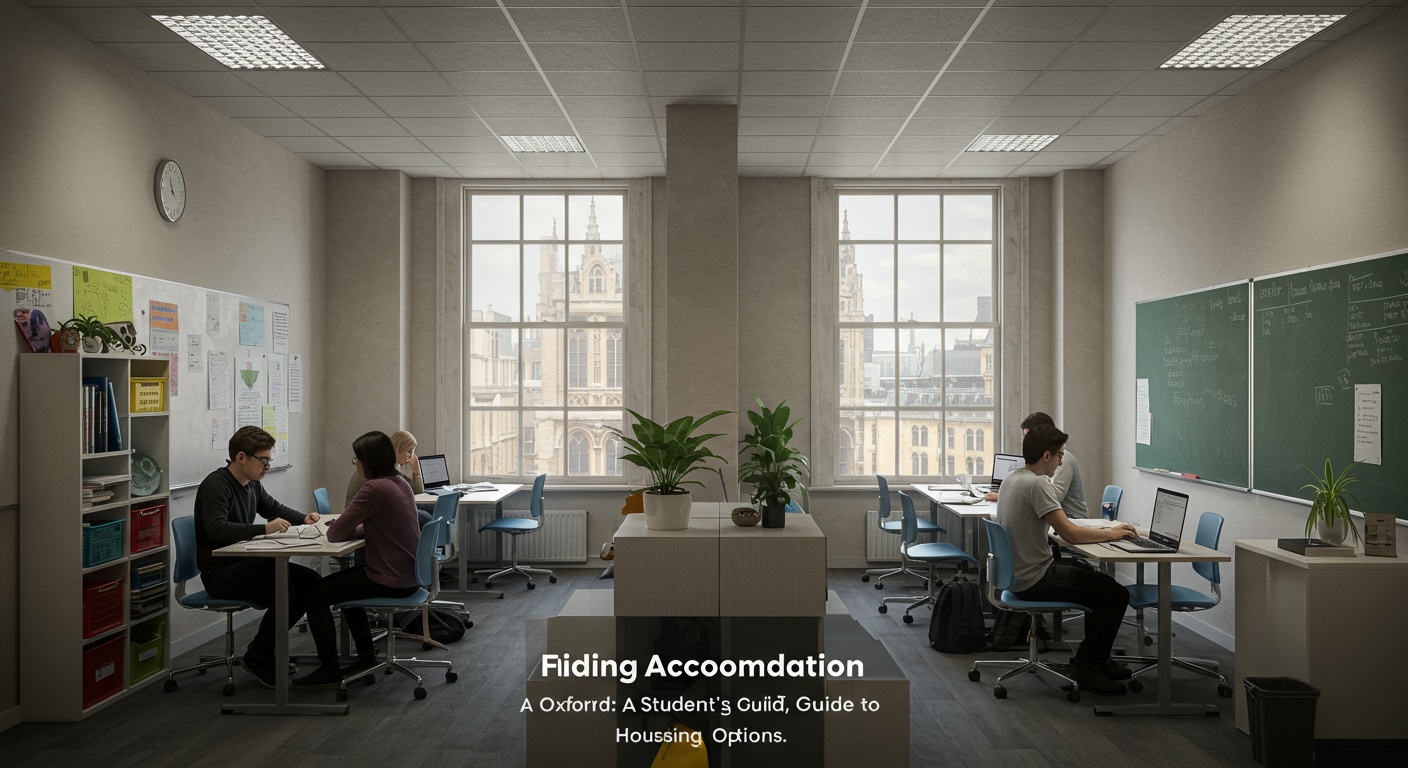 Finding Accommodation at Oxford: A Student's Guide to Housing Options illustration
