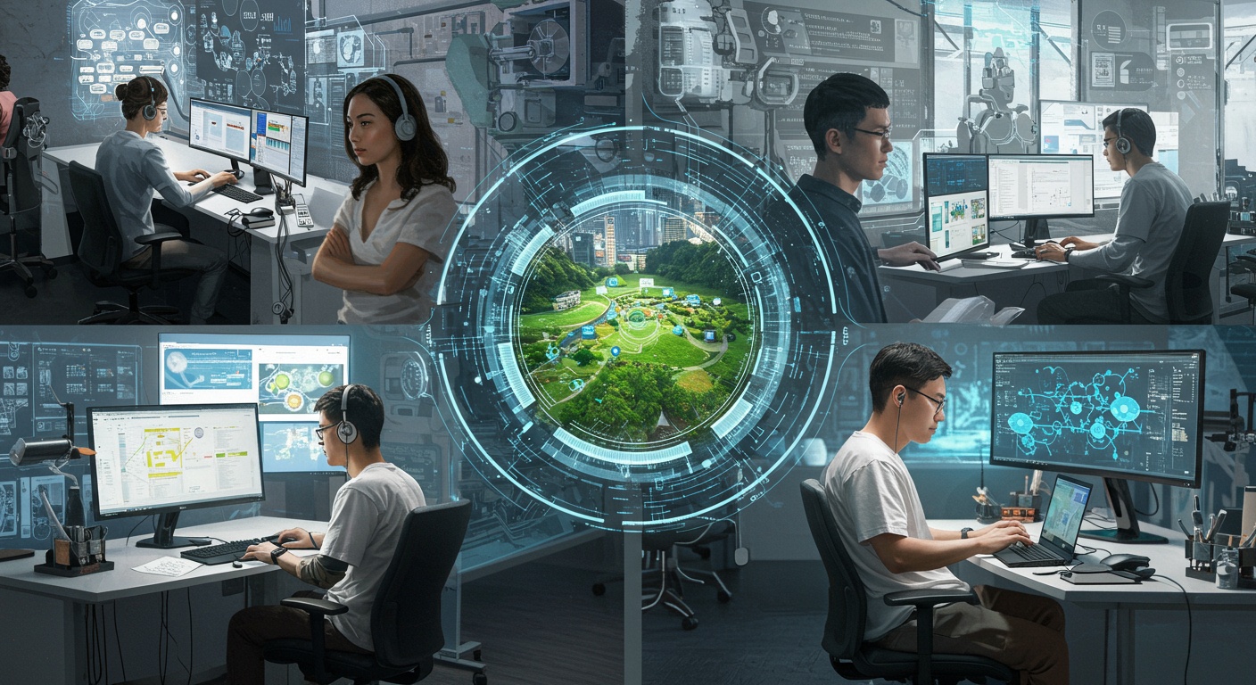 Future-Proof Your Career: Exploring Emerging Fields for University Graduates in 2025 illustration
