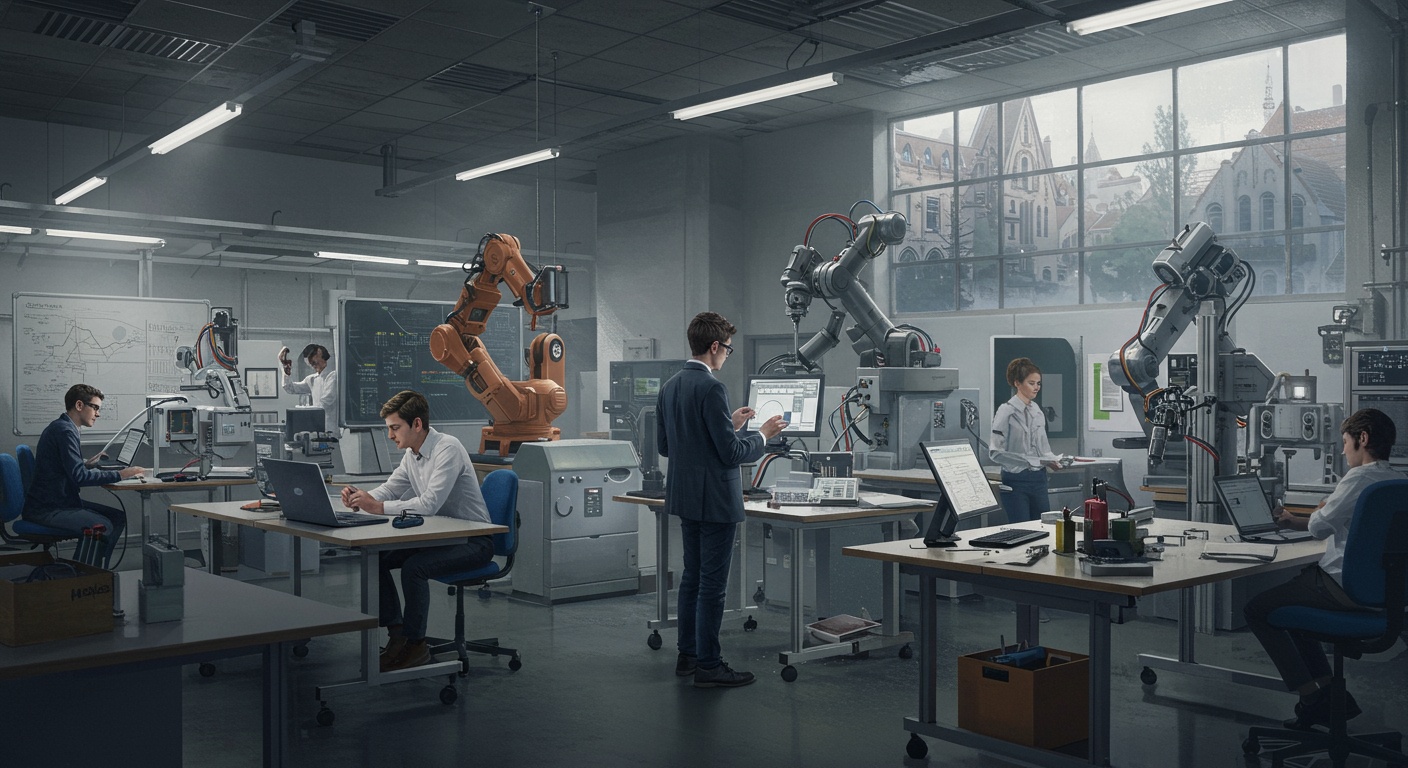 Germany's Engineering Excellence: Discover Top Colleges for a Global Tech Career illustration