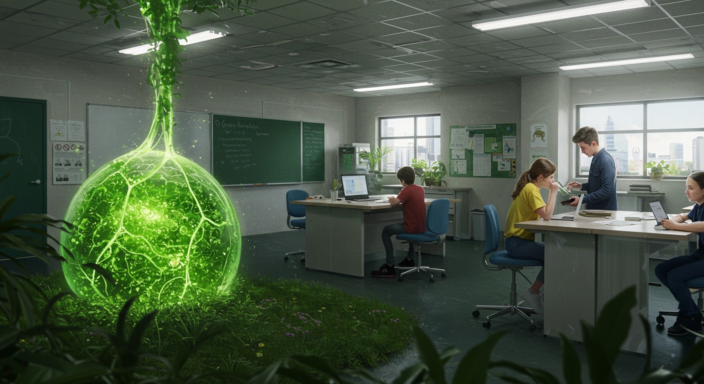 Green Revolution: How Genetic Engineering is Positively Shaping Our Environmental Future illustration