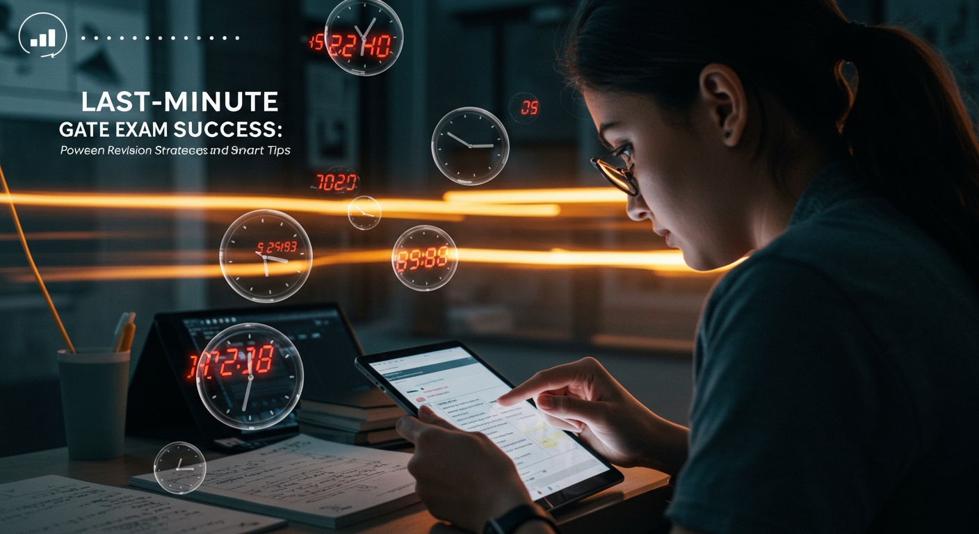 Last-Minute GATE Exam Success: Proven Revision Strategies and Smart Tips illustration