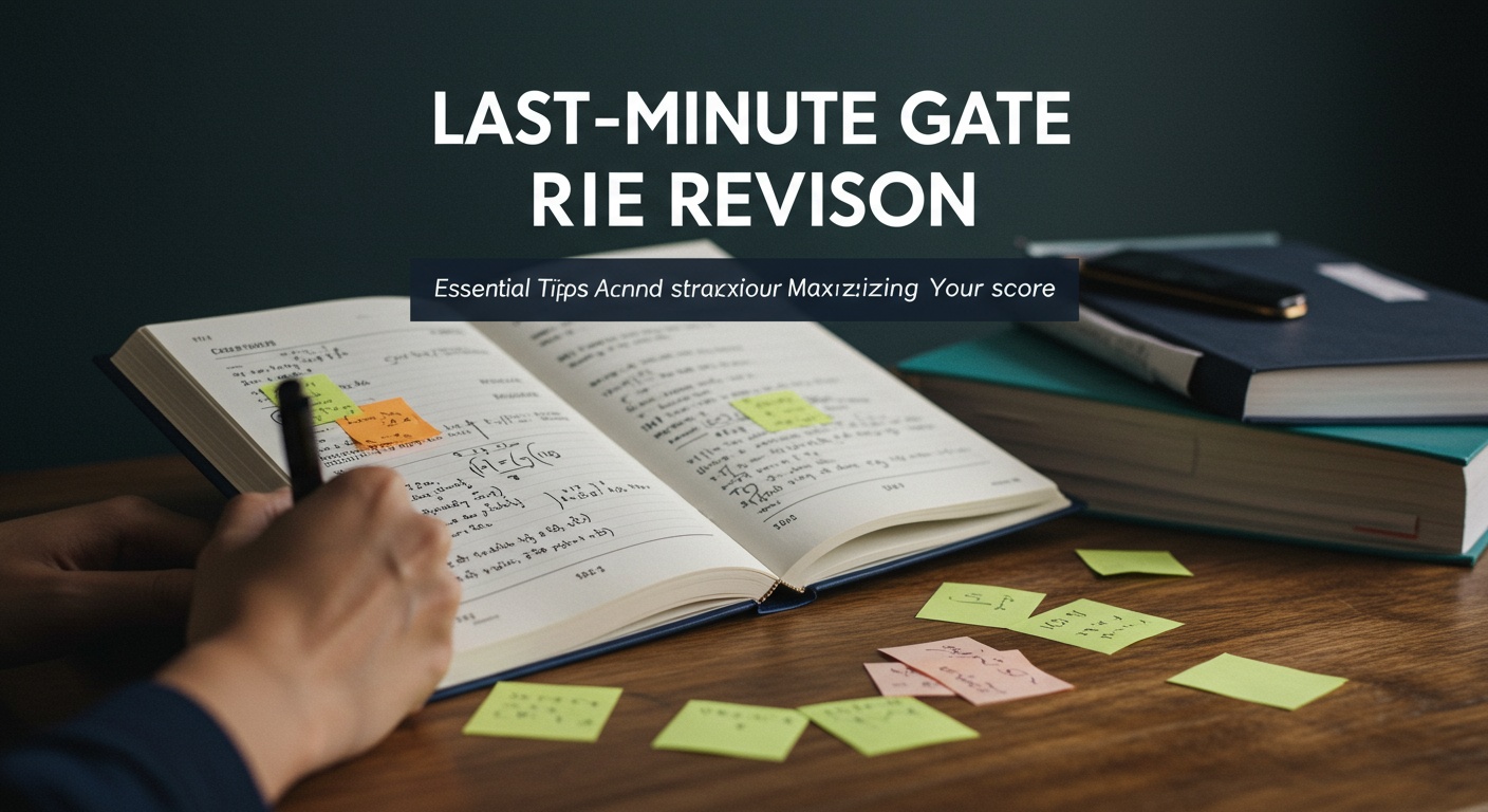 Last-Minute GATE Revision: Essential Tips and Strategies for Maximizing Your Score illustration