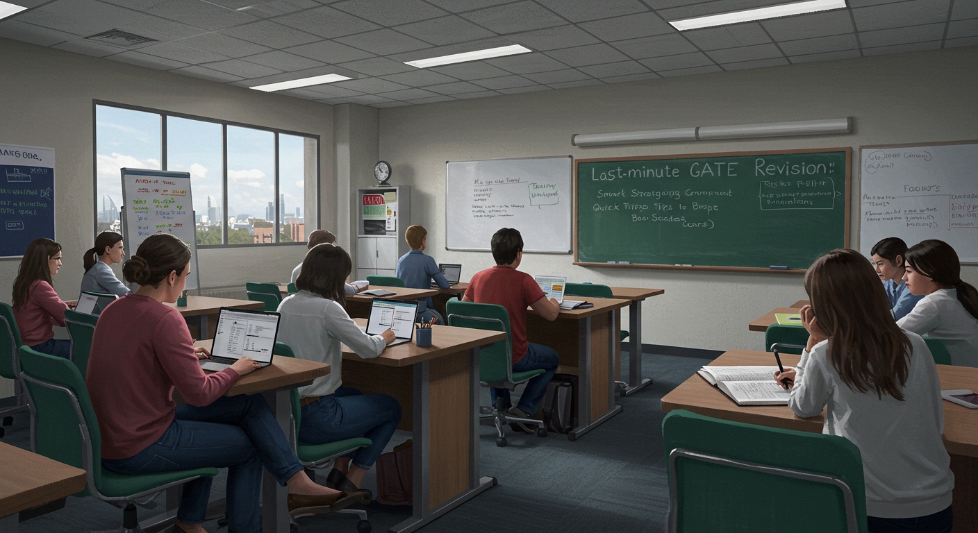 Last-Minute GATE Revision: Smart Strategies and Quick Tips to Boost Scores illustration