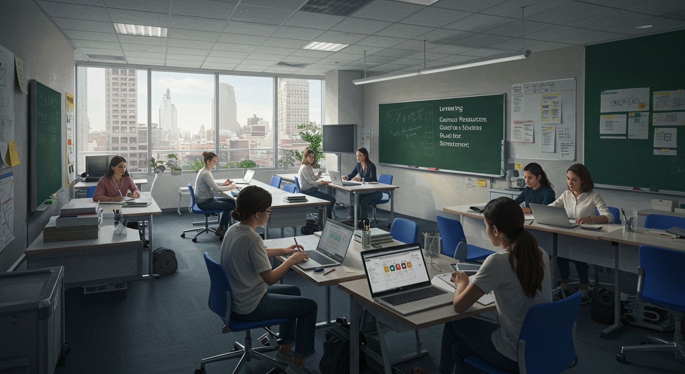 Leveraging Campus Resources: A Guide for Business Management Students illustration