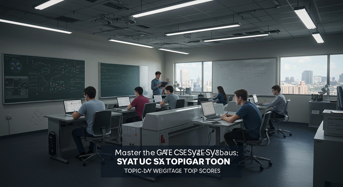 Master the GATE CSE Syllabus: Topic-wise Weightage for Top Scores illustration