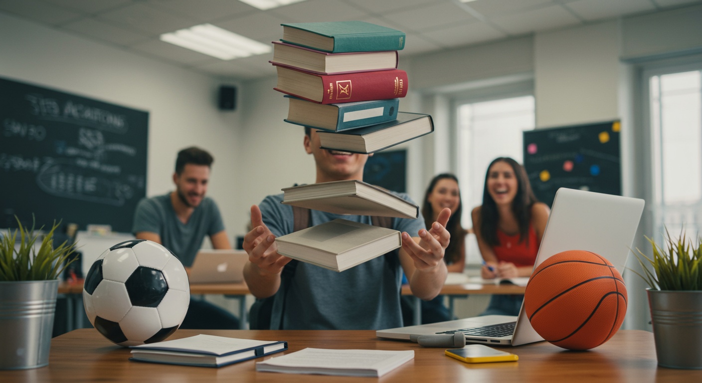 Master Your College Life: Effective Strategies for Balancing Academics with Social Success illustration