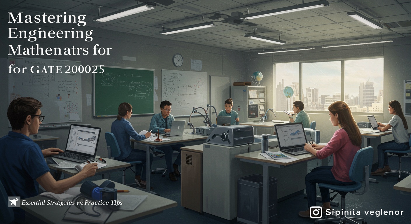 Mastering Engineering Mathematics for GATE 2025: Essential Strategies and Practice Tips illustration