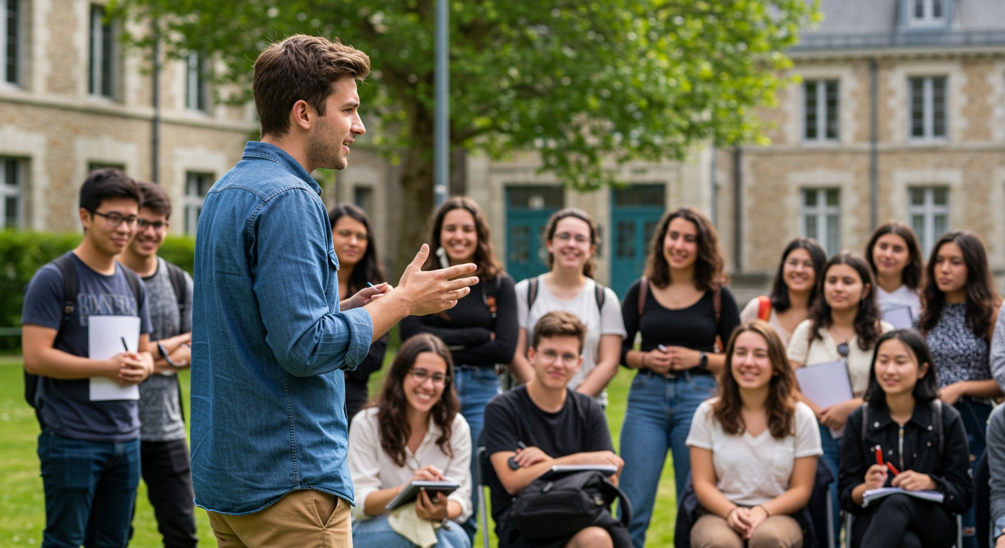 Mastering French: Practical Tips for University Students illustration