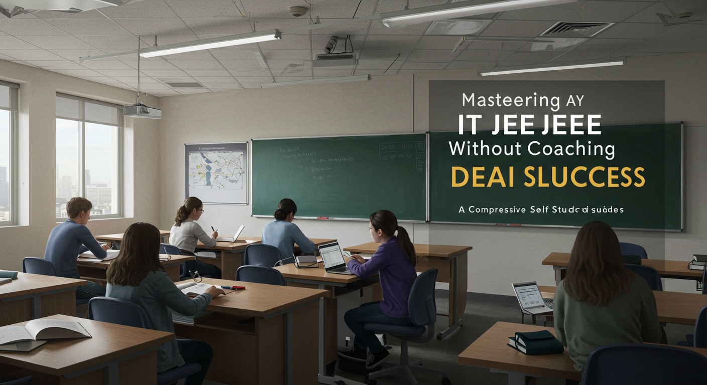 Mastering IIT JEE Without Coaching: A Comprehensive Self-Study Guide for Success illustration