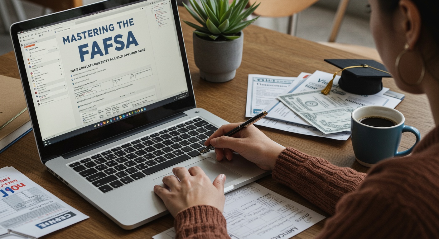 Mastering the FAFSA: Your Complete University Financial Aid Application Guide illustration
