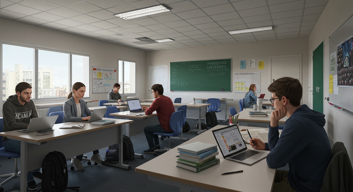Mastering University: Proven Strategies to Excel in Challenging Courses illustration