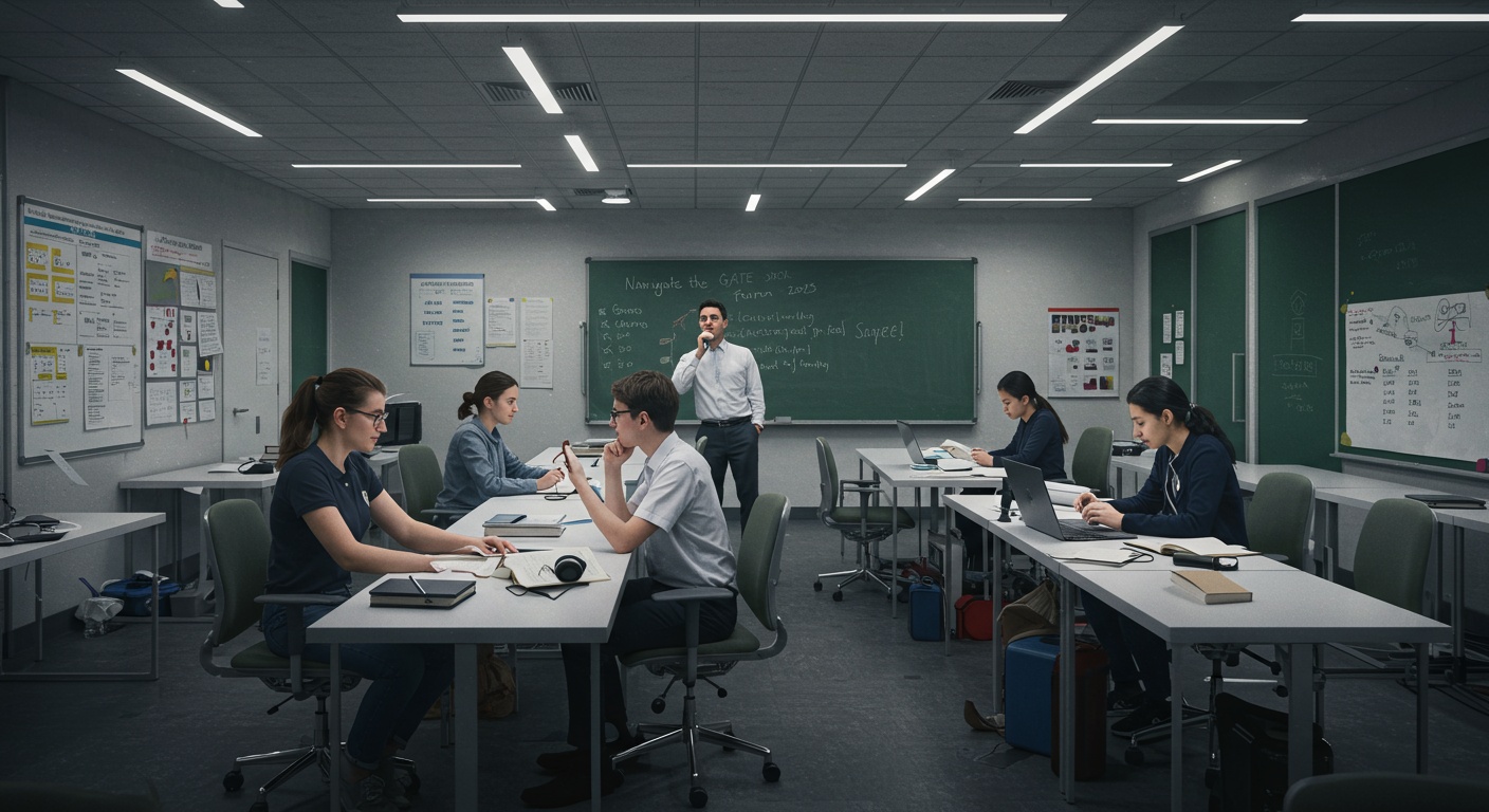 Navigate the GATE Exam Application Form 2025: A Step-by-Step Guide for Easy Submission illustration