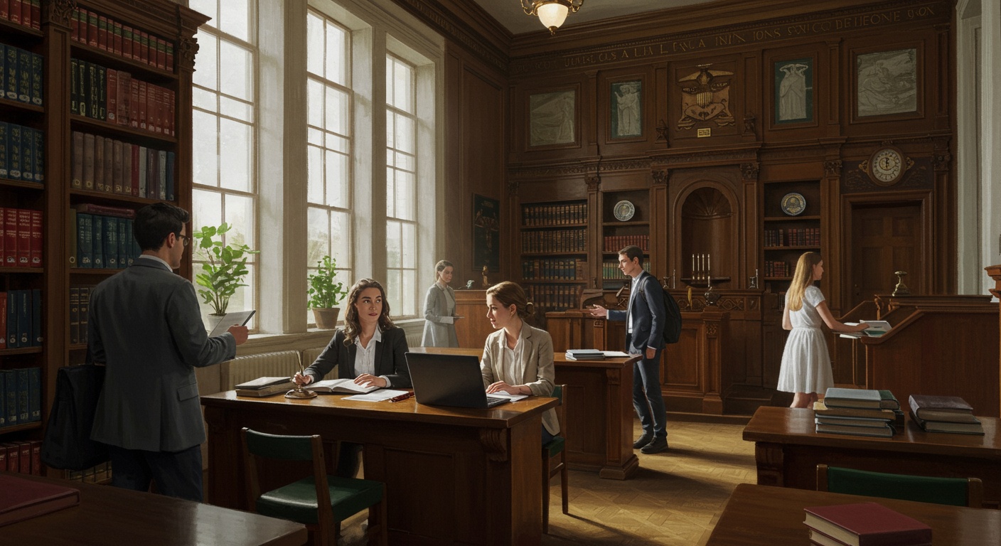Navigating UK Law School Rankings: Choose Your Ideal Path for a Legal Career illustration