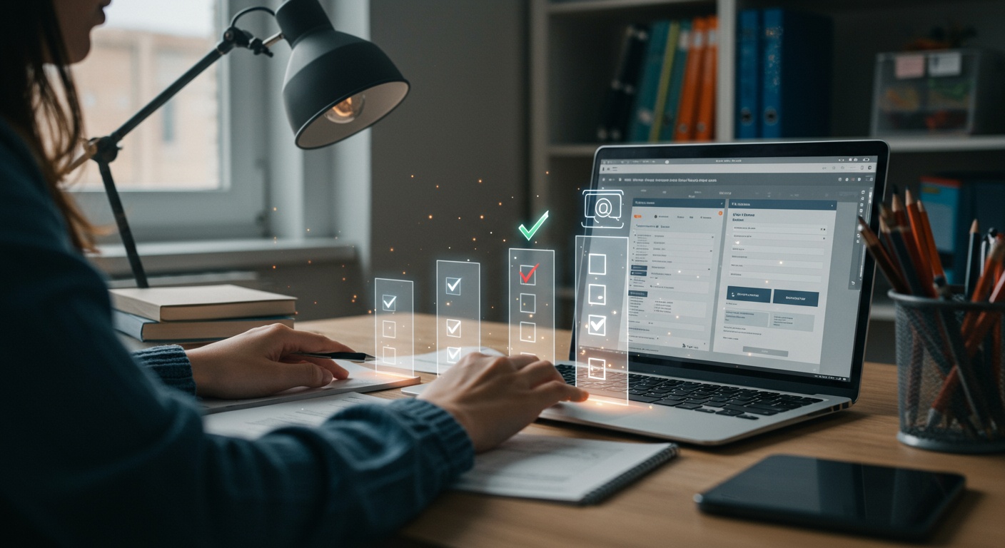 Simplified GATE Application: A Step-by-Step Guide to Filling Your 2025 Form illustration