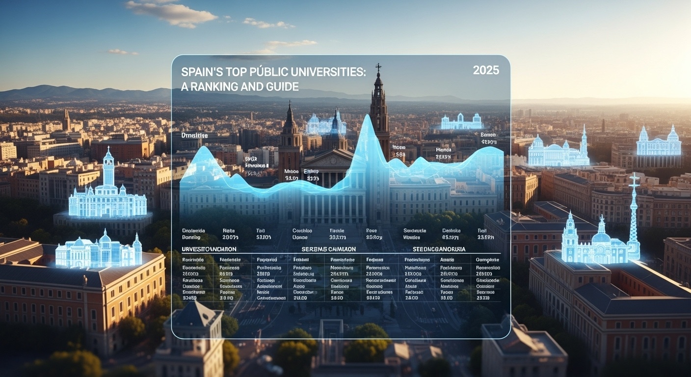 Spain's Top Public Universities: A 2025 Ranking and Guide illustration