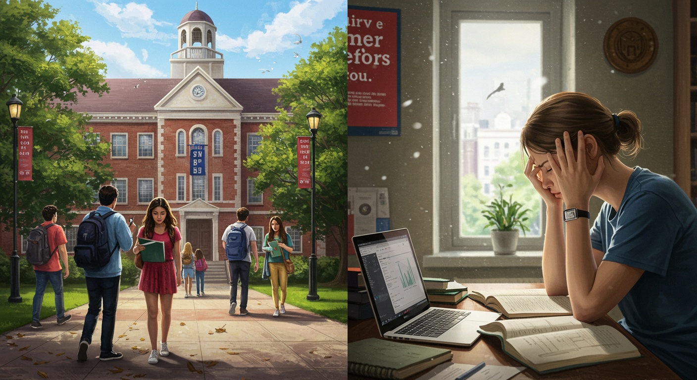 State University: Weighing the Pros and Cons Before You Commit illustration