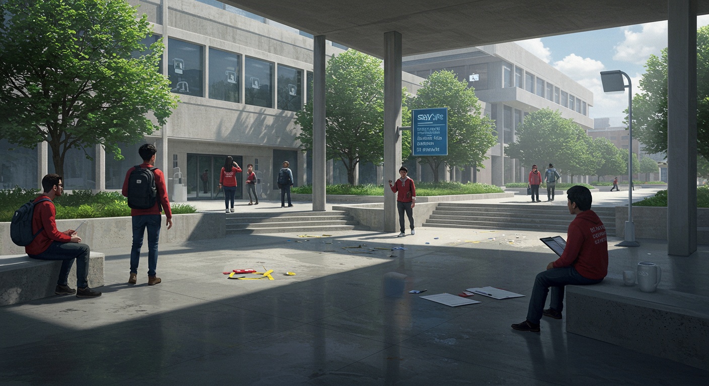 Stay Safe: Essential College Campus Safety Tips for Every Student illustration