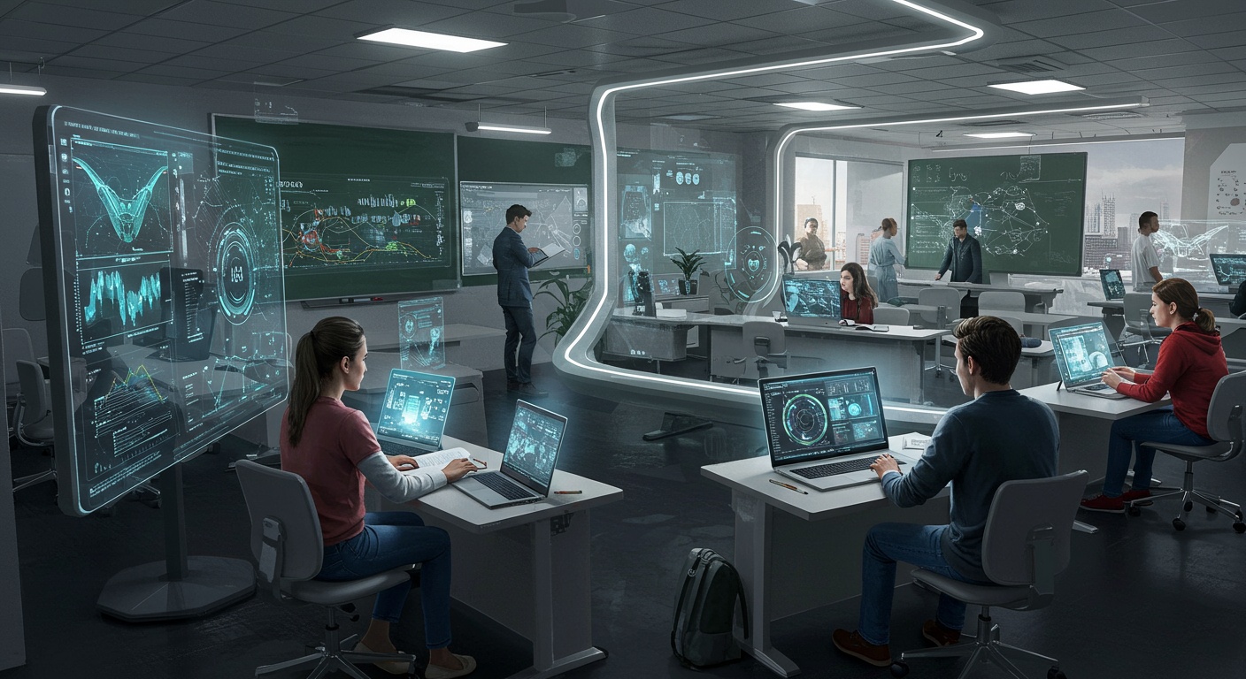The Future of Learning: Key Trends Shaping Public University Curricula by 2025 illustration