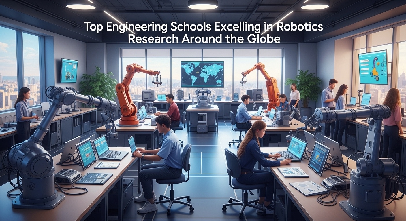Top Engineering Schools Excelling in Robotics Research Around the Globe illustration