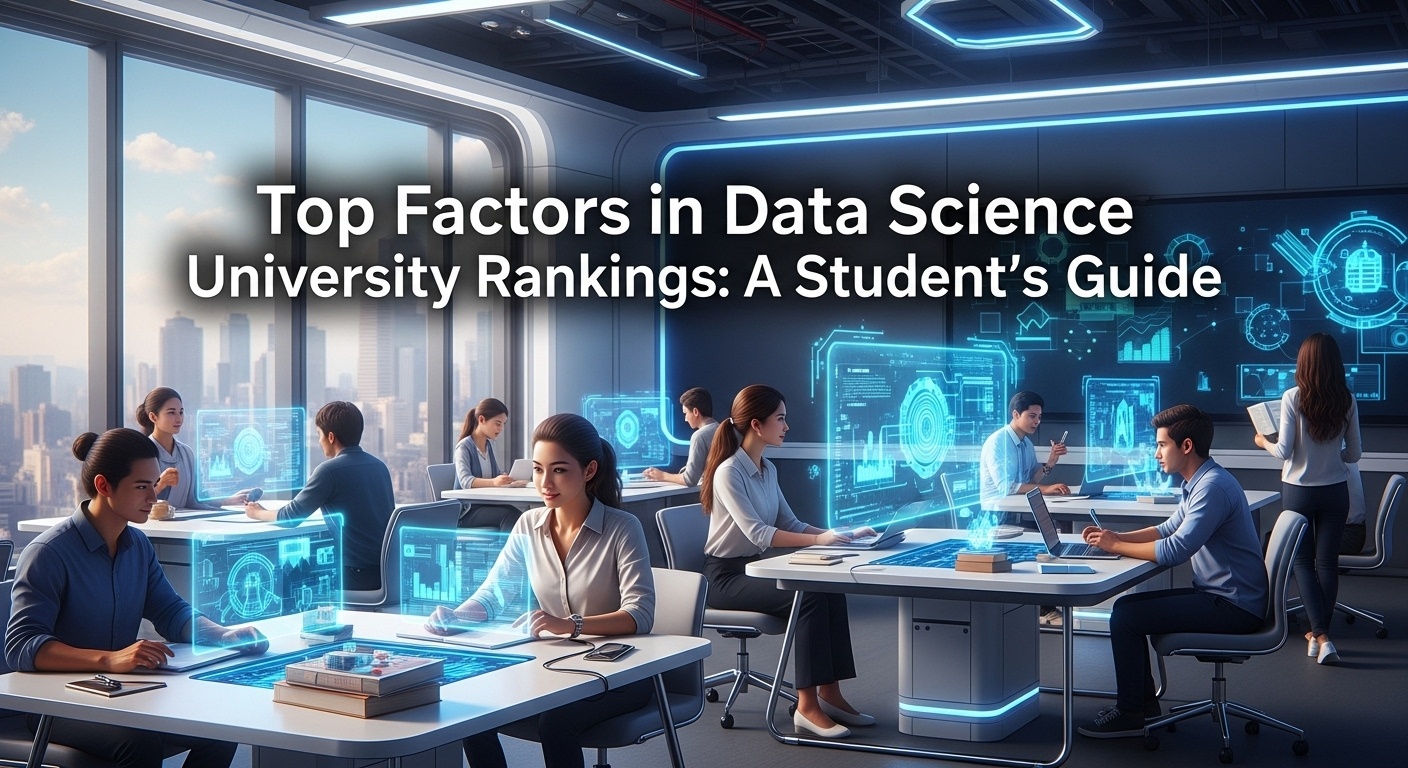 Top Factors in Data Science University Rankings: A Student's Guide illustration