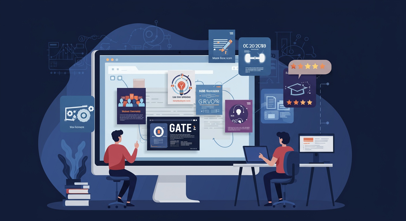 Top Online Coaching Platforms for GATE Exam: Honest Reviews and Recommendations illustration