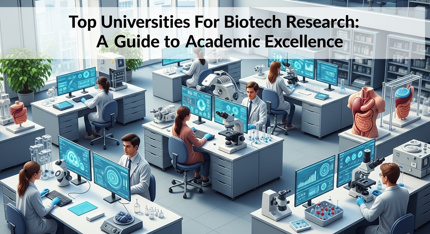 Top Universities For Biotech Research: A Guide to Academic Excellence illustration