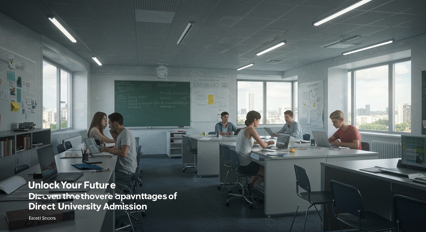 Unlock Your Future Faster: Discover the Top Advantages of Direct University Admission illustration