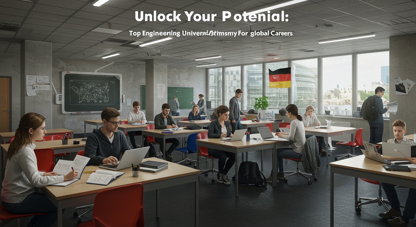 Unlock Your Potential: Top Engineering Universities in Germany for Global Careers illustration