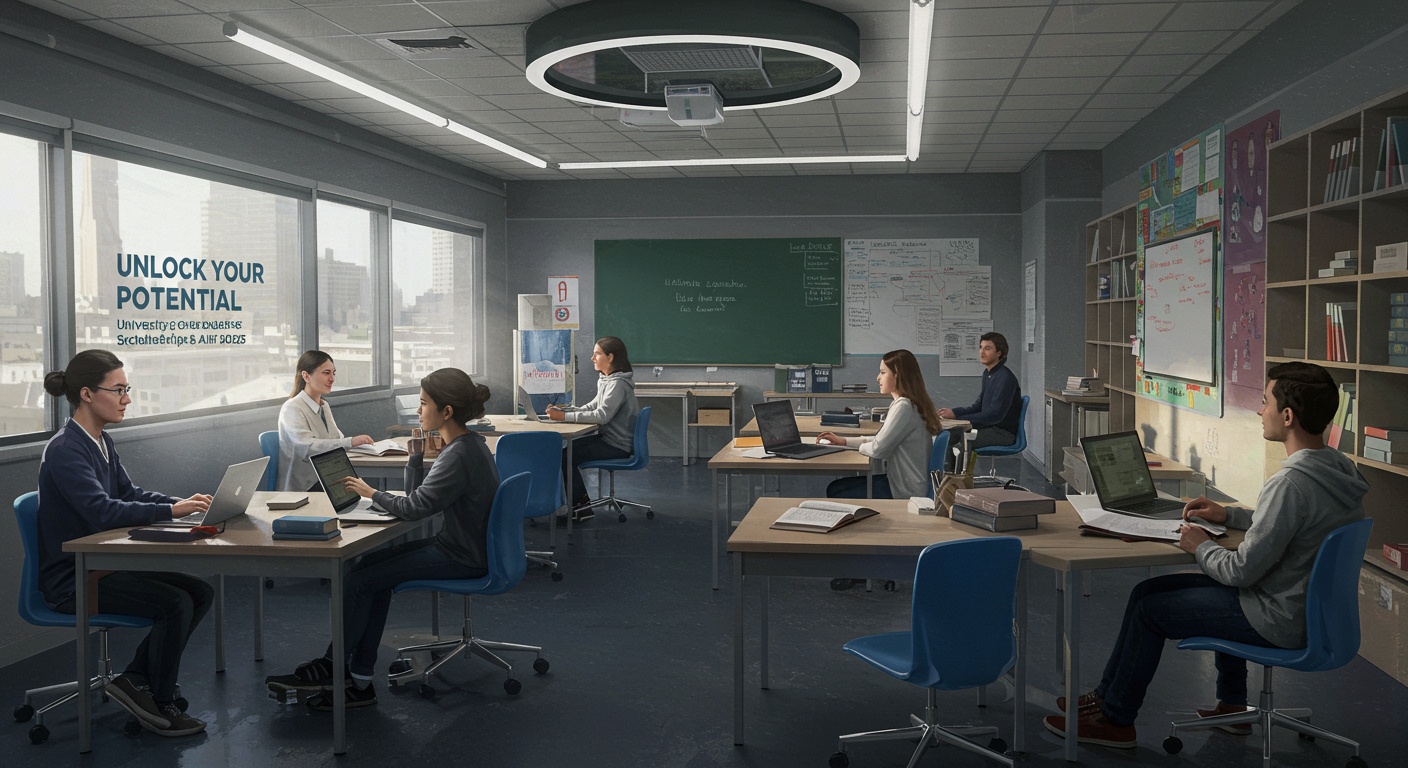 Unlock Your Potential: University Course Scholarships & Aid in 2025 illustration