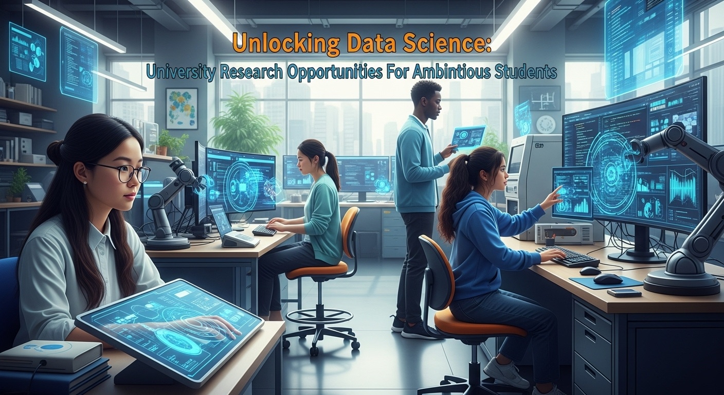 Unlocking Data Science: University Research Opportunities For Ambitious Students illustration