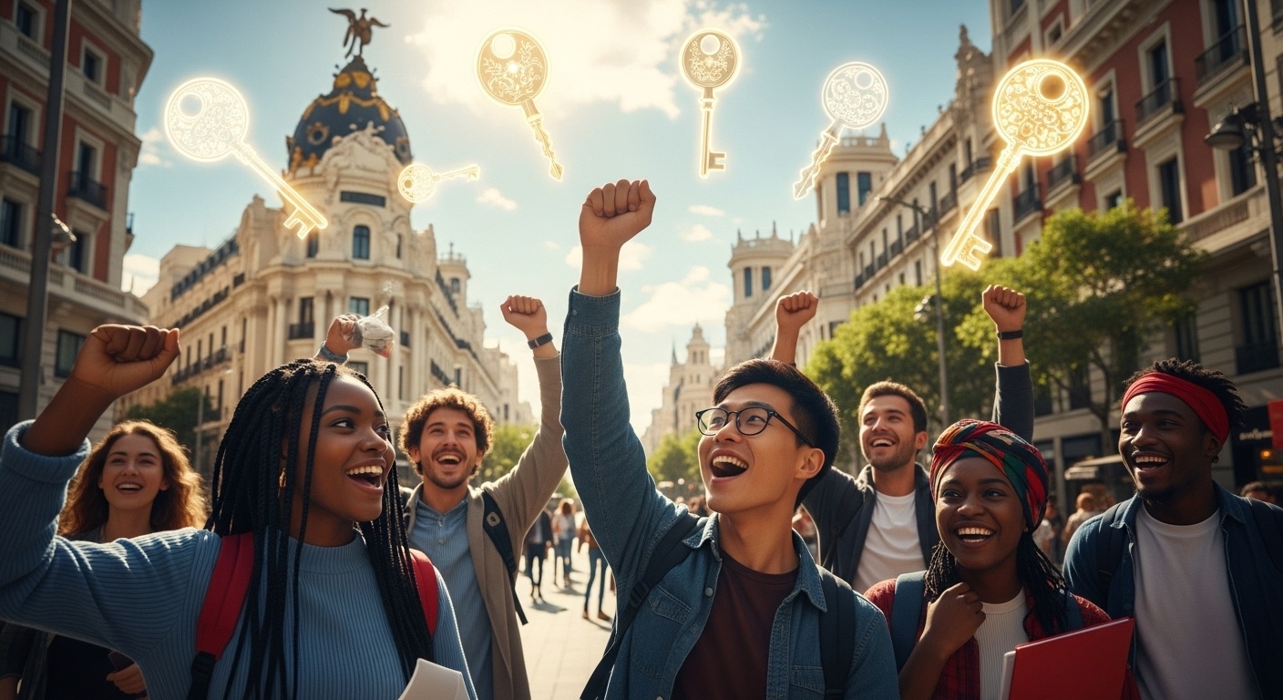 Unlocking Scholarships: A Guide for International Students in Spanish Universities illustration