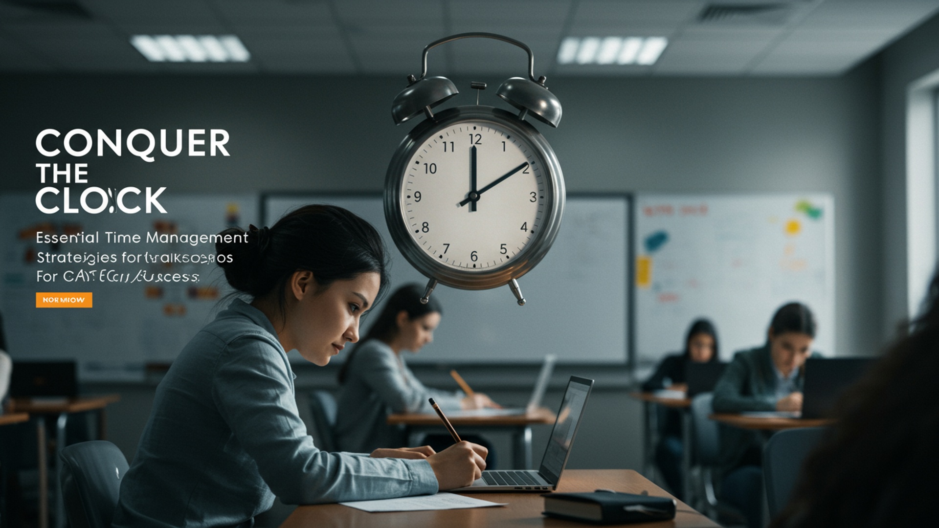 Conquer the Clock: Essential Time Management Strategies for GATE Exam Day Success illustration