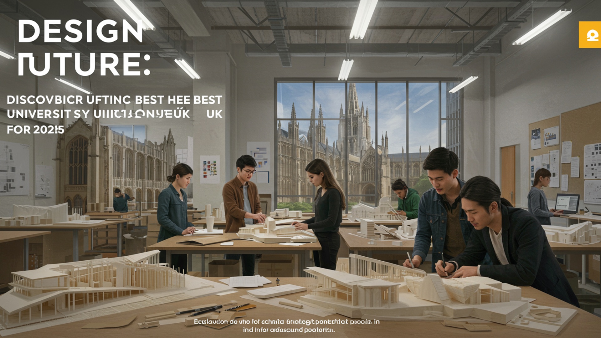 Design Your Future: Discovering the Best Architecture Universities in the UK for 2025 illustration