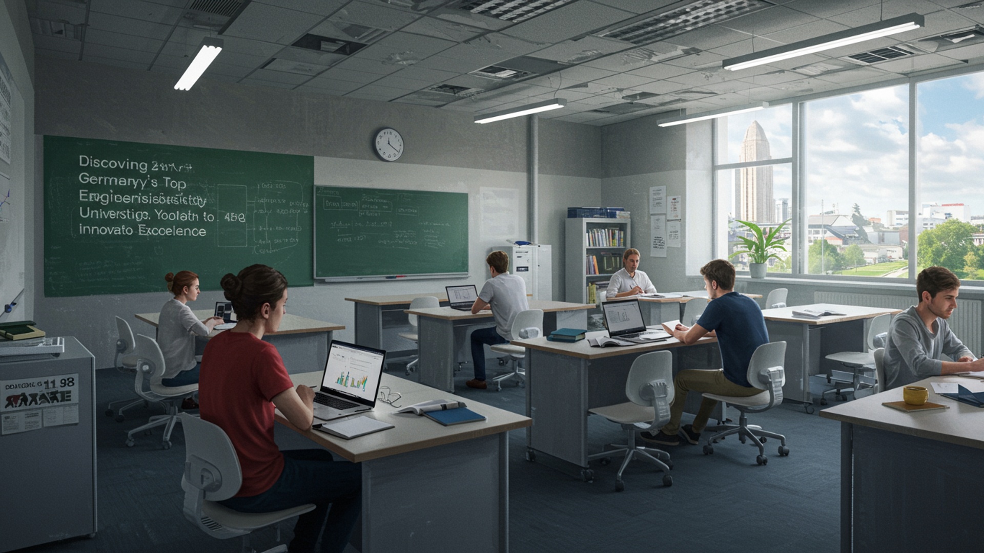 Discovering Germany's Top Engineering Universities: Your Path to Global Innovation Excellence illustration