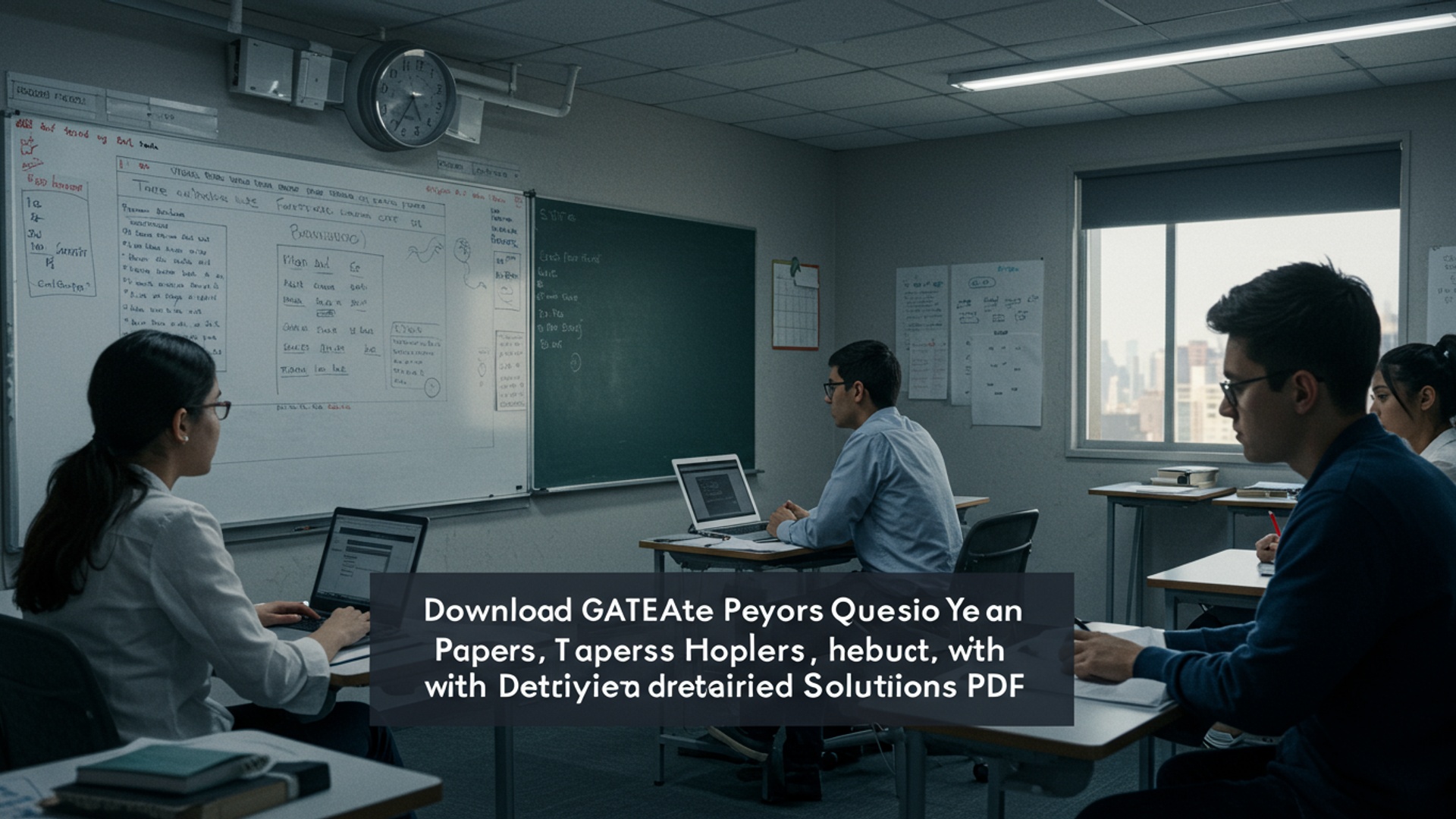 Download GATE Previous Year Question Papers with Detailed Solutions PDF illustration