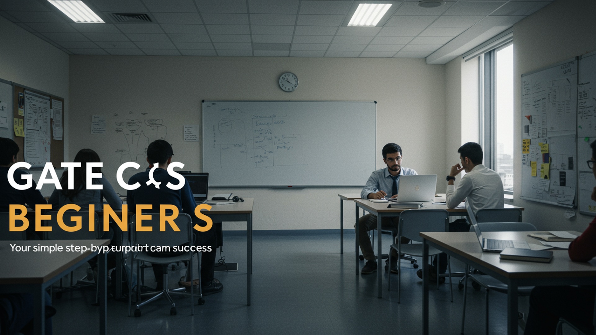 GATE CS Beginners: Your Simple Step-by-Step Study Plan for Success illustration