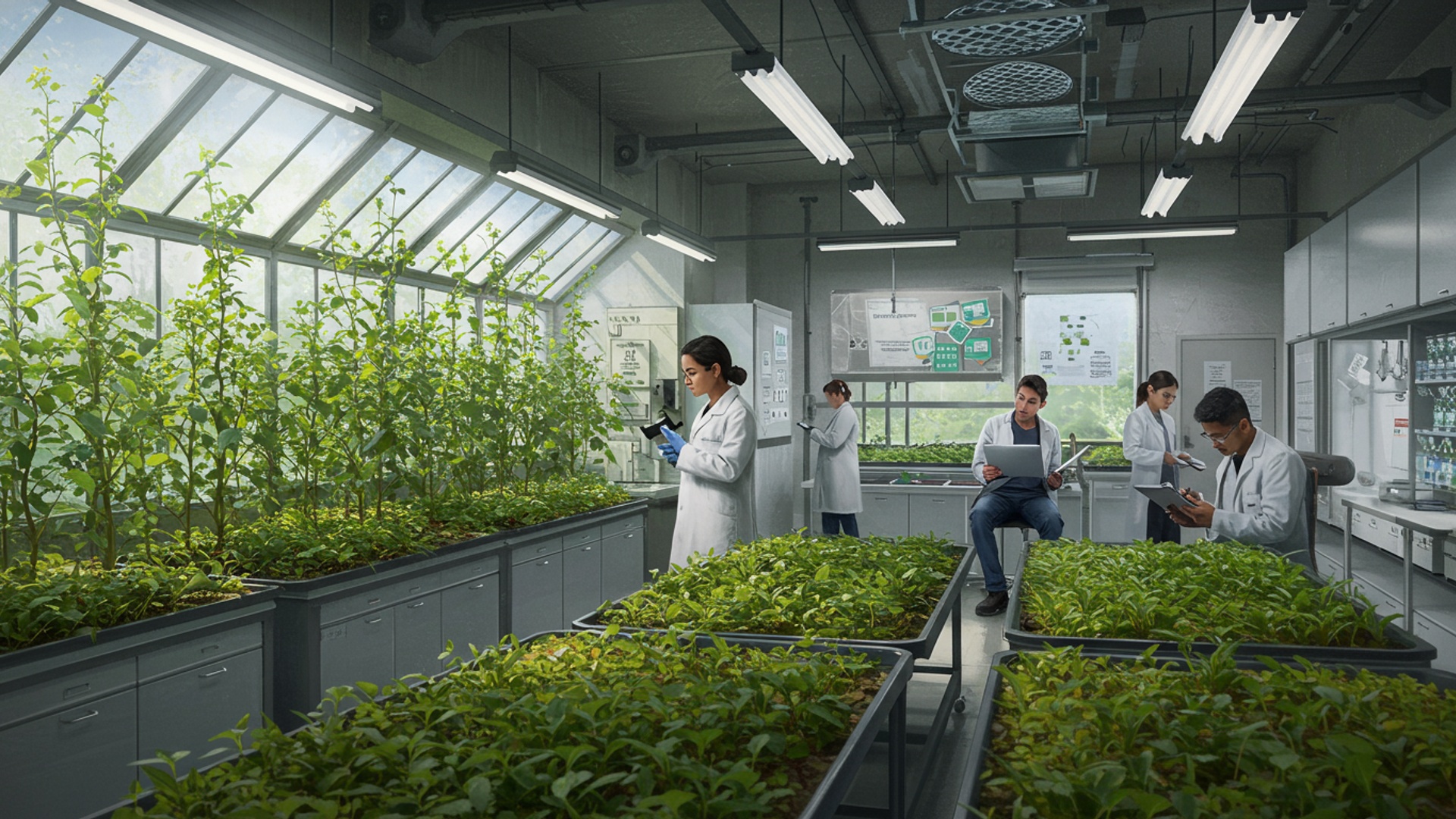 Green Genes: How Genetic Engineering Shapes Our Environment for Better illustration