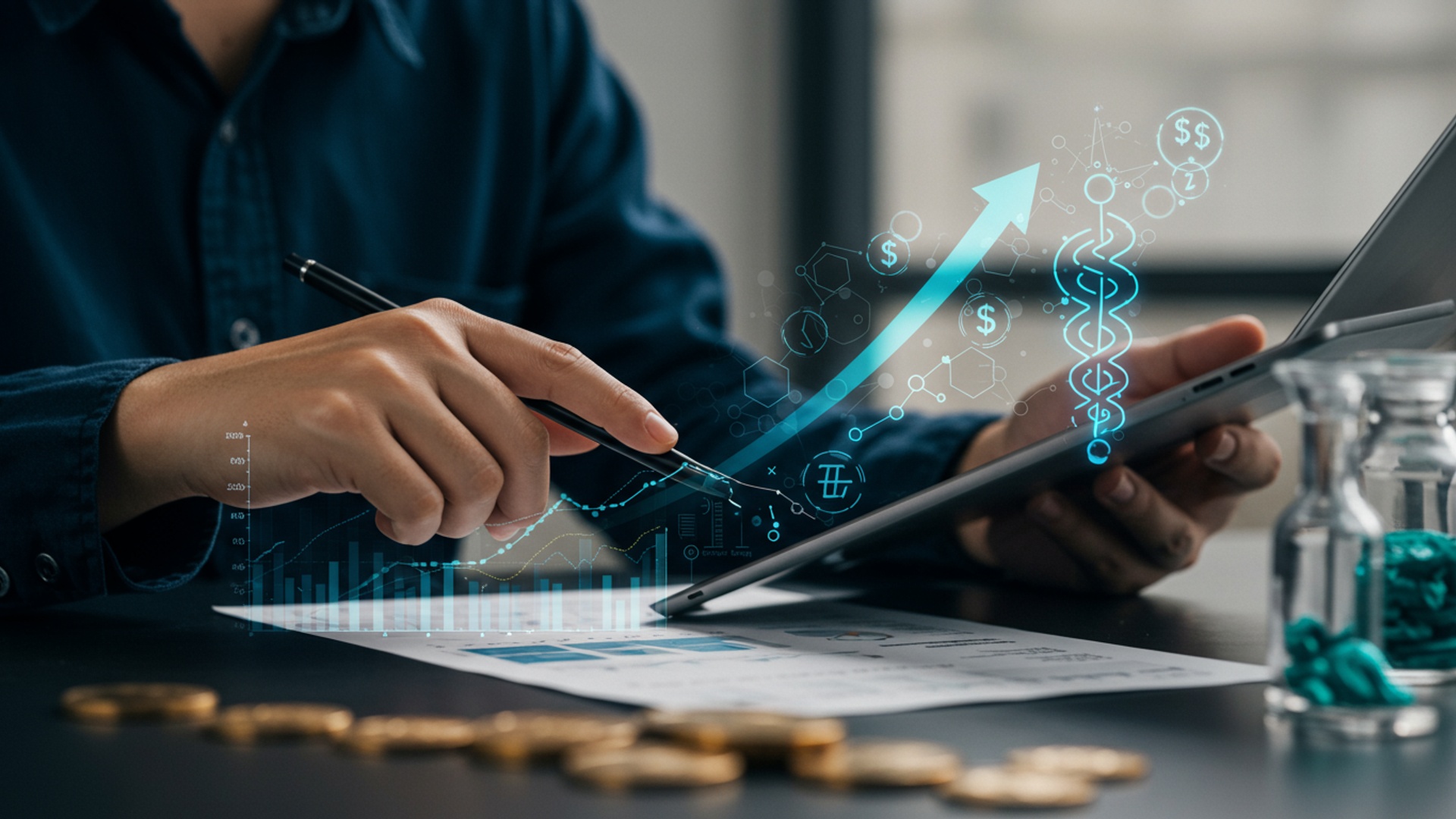 Investing in Biotech Stocks: Your Beginner's Guide to Growth and Innovation illustration