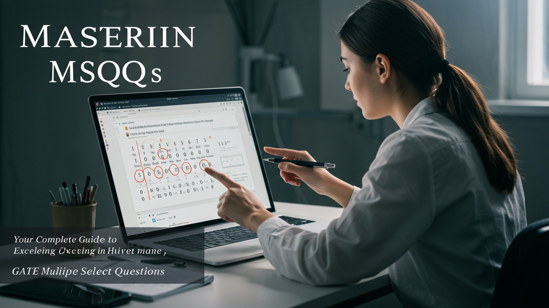 Mastering MSQs: Your Complete Guide to Excelling in GATE Multiple Select Questions illustration