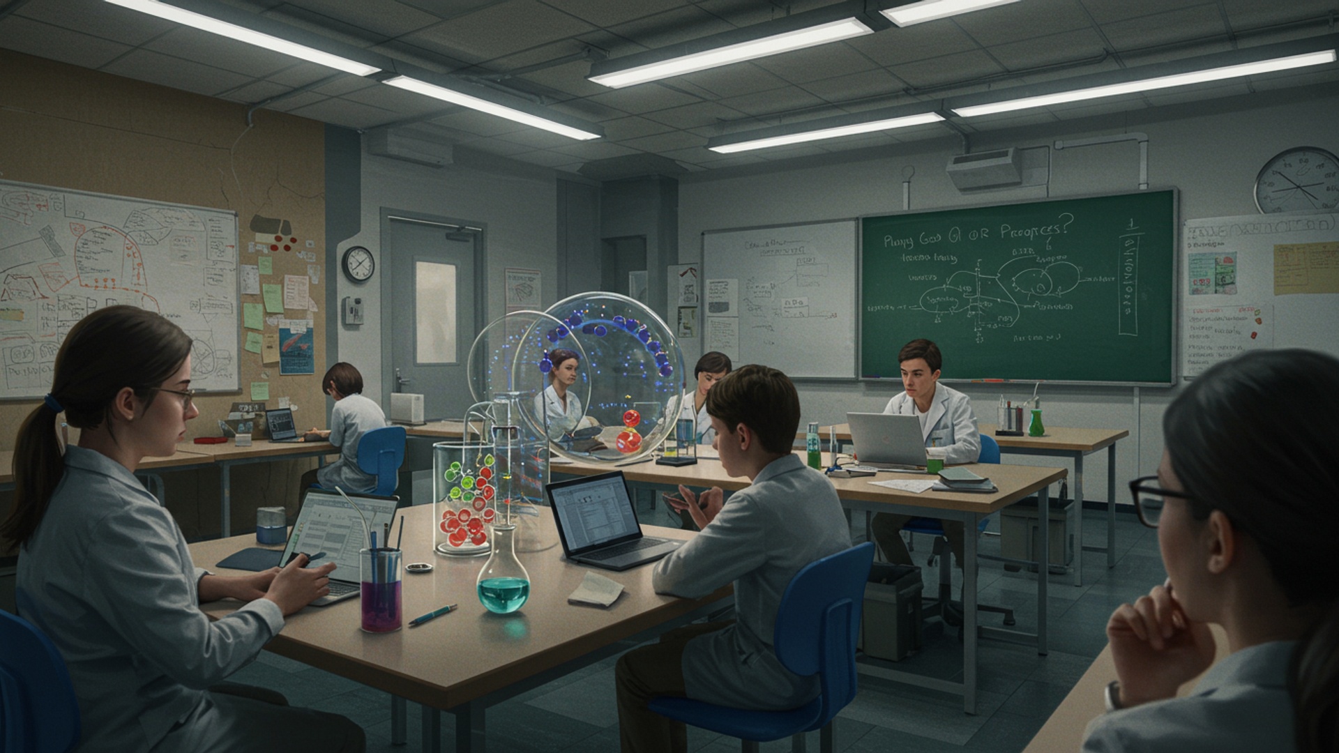 Playing God or Progress? Exploring Key Ethical Questions in Biotechnology Today illustration