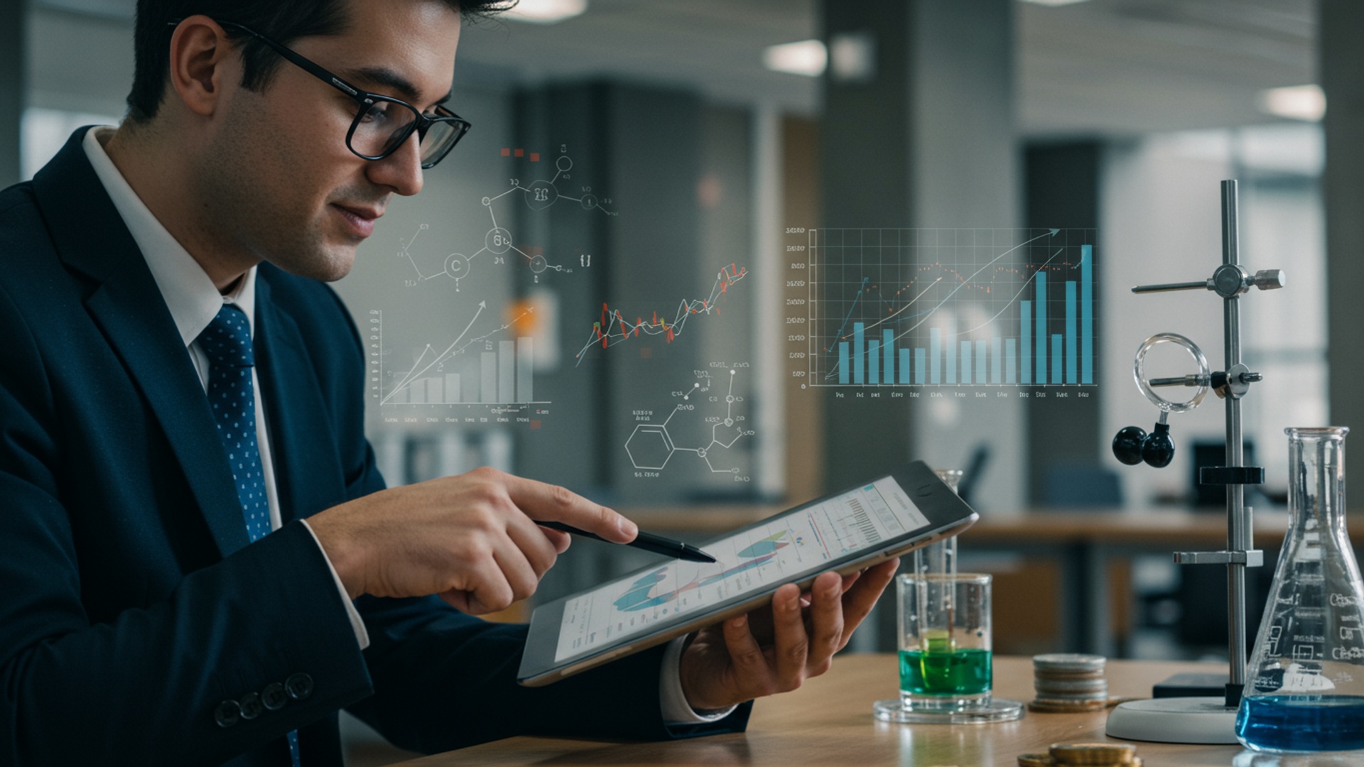 Smart Money Moves: A Beginner's Guide to Investing in Biotech Stocks illustration