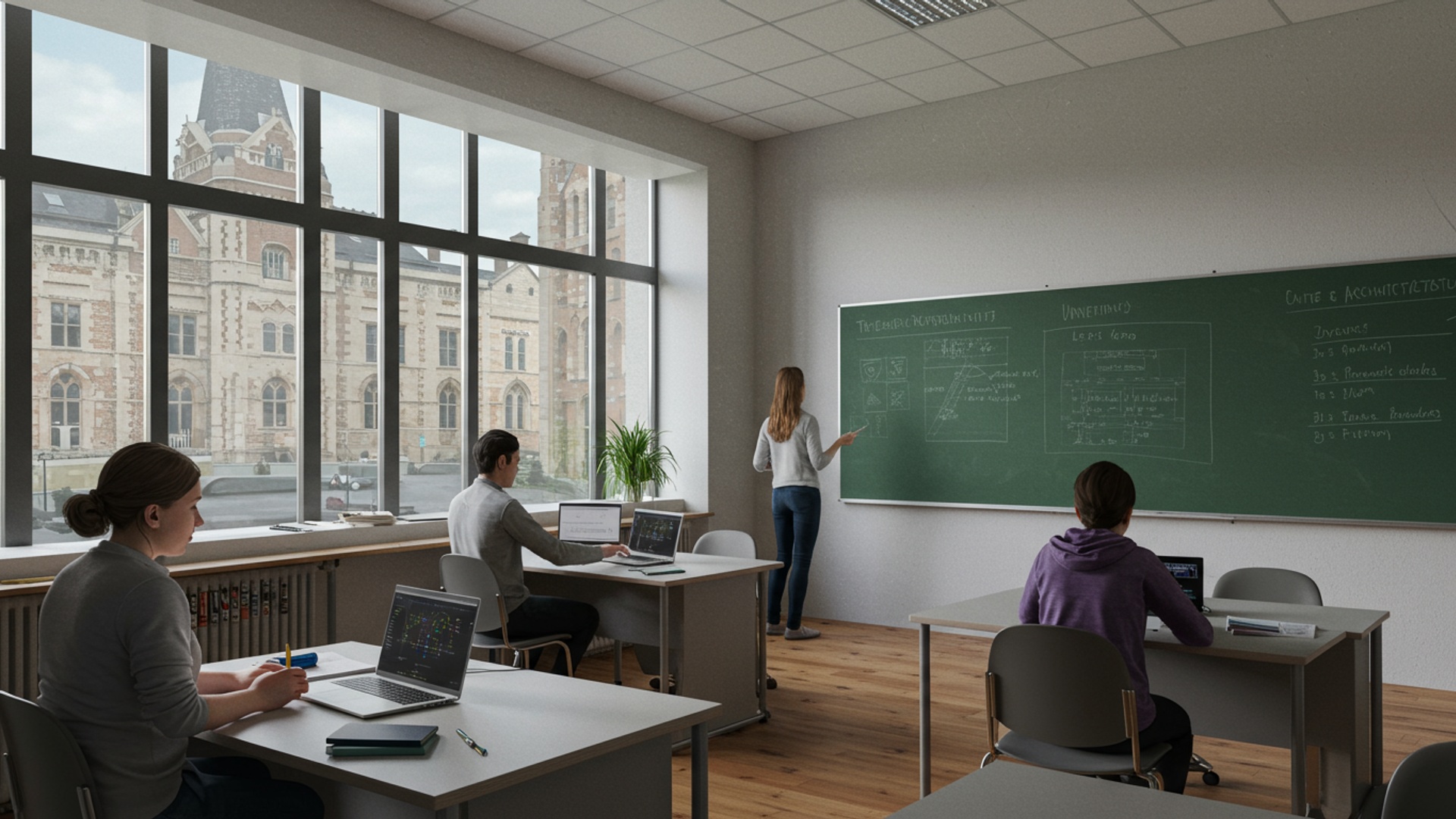 Unveiling UK's Elite Architecture Universities: Your Guide to Top Programs. illustration