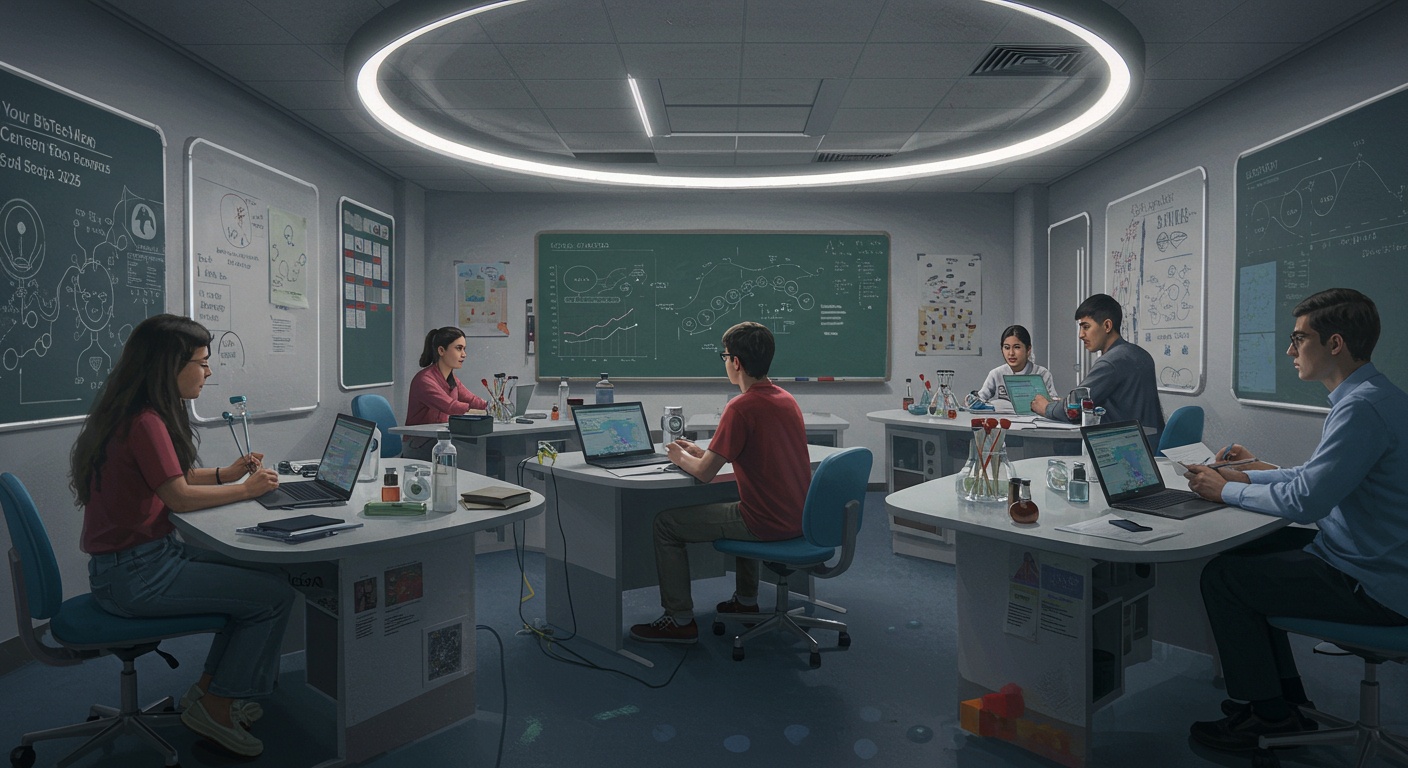 Your Biotech Career Map: Exploring High-Demand Paths and Salary Expectations for 2025 illustration